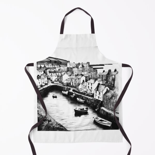 Item preview, Staithes’ harbour designed and sold by Island Art Studios.
