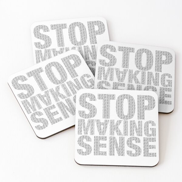Item preview, Stop Making Sense designed and sold by TFreemanMedia.