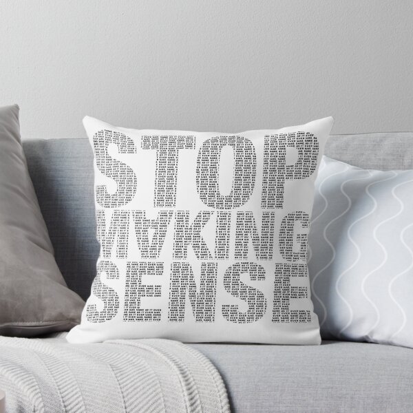 Item preview, Stop Making Sense designed and sold by TFreemanMedia.
