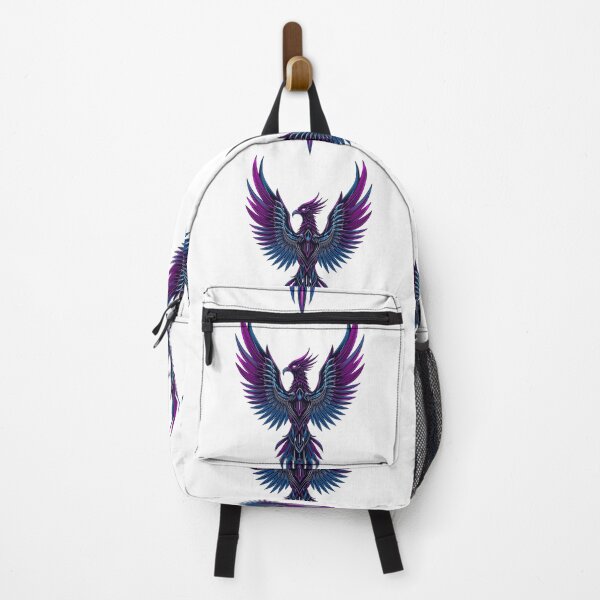 Item preview, Cyberpunk Phoenix - Futuristic Neon Bird Aesthetic Art designed and sold by KerOo1.
