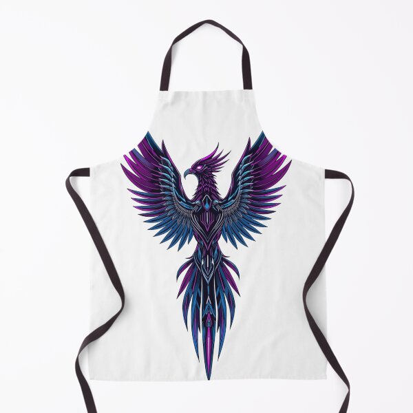 Item preview, Cyberpunk Phoenix - Futuristic Neon Bird Aesthetic Art designed and sold by KerOo1.