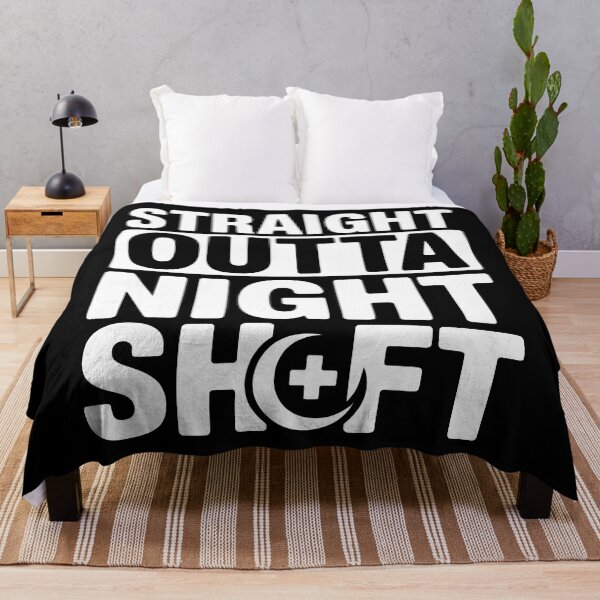 Item preview, Night Shift Nurse Humor Sleep Deprived Hospital Life designed and sold by SplashTastic.
