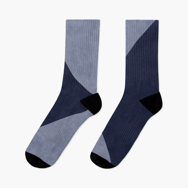 Item preview, Navy and Slate Blue Geometric Hourglass Abstract designed and sold by pluielegere.