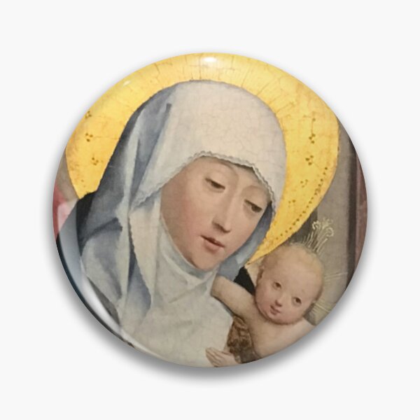 Item preview, Madonna and Child - Master of Liesborn designed and sold by ArmorOfGodStore.