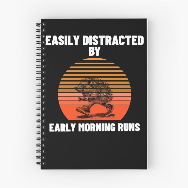Item preview, Easily distracted by early morning runs designed and sold by JayDisco.