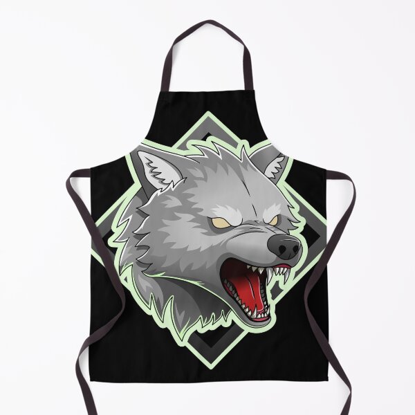Item preview, Grey Wolf Spirit - Fierce Timber Wolf Predator Wildlife Mascot designed and sold by el.azraq.