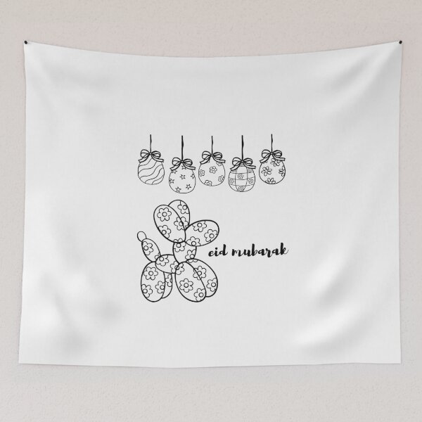 Item preview, Eid Mubarak - Balloons designed and sold by KulshiApparels.