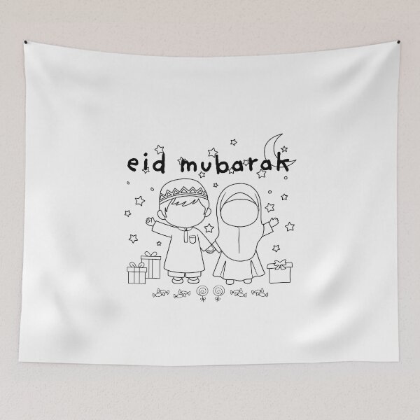 Item preview, Eid Mubarak - Kids designed and sold by KulshiApparels.