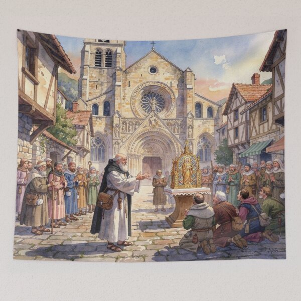 Item preview, The Way of St. James in the Middle Ages designed and sold by jefboutique6150.