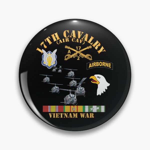 Item preview, Army - A Troop 2nd Squadron 17th Cav - 101st  Airborne Div w VN SVC X 300 designed and sold by Military Insignia Products.