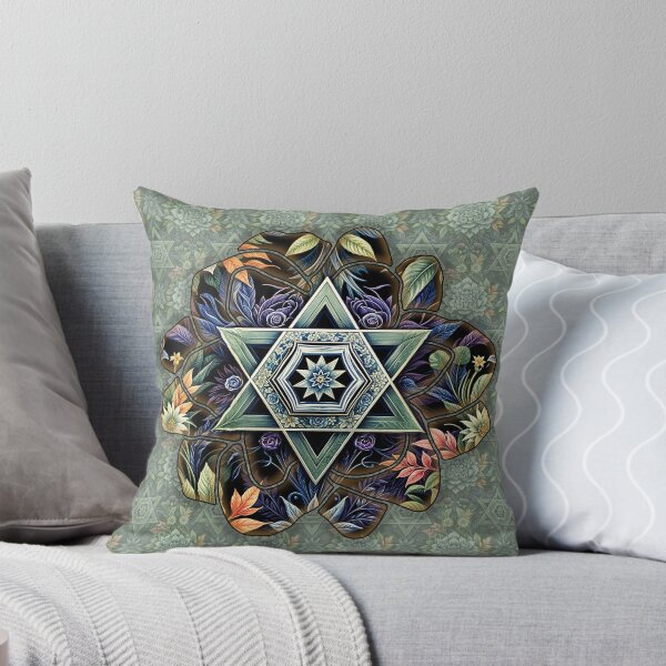 Item preview, Star of David, Pattern 58, Flower. designed and sold by UltraQuirky.
