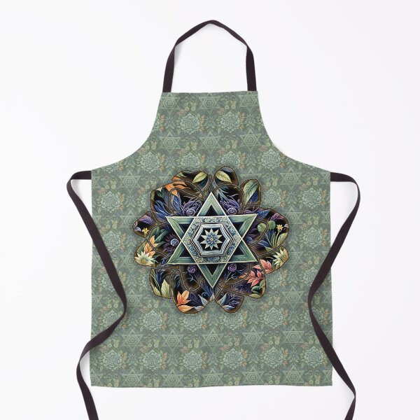 Item preview, Star of David, Pattern 58, Flower. designed and sold by UltraQuirky.