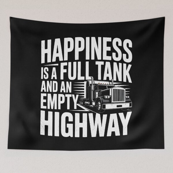 Item preview, Truck Driver Highway Life Open Road Trucking Humor designed and sold by SplashTastic.