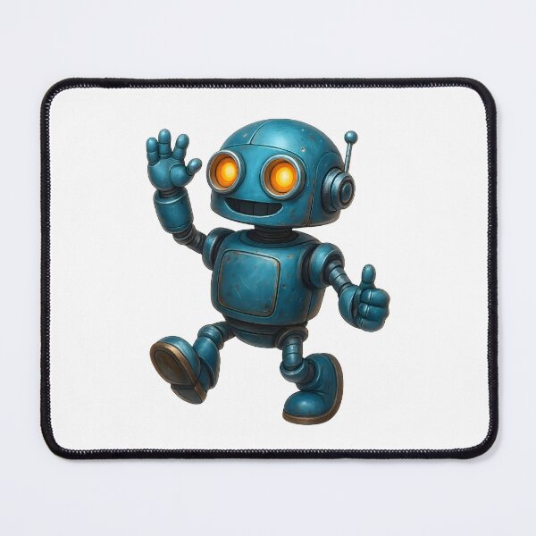 Item preview, Friendly Robot Waving and Giving a Thumbs Up designed and sold by Yomere.