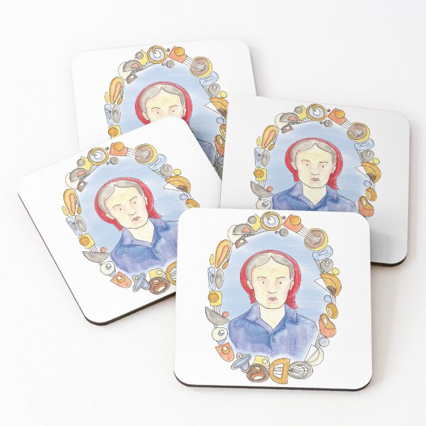 Item preview, Barbara Hepworth Artist Illustration Portrait designed and sold by WildVault.