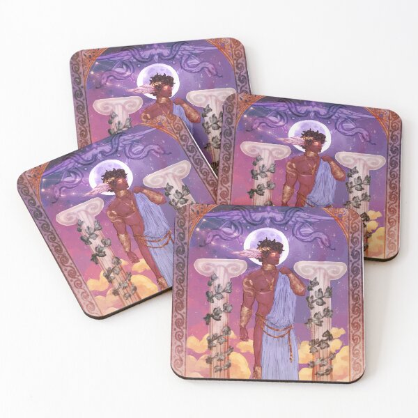Item preview, Hermes Oneiropompos [dark lavender - blank version]  designed and sold by Psithyros.