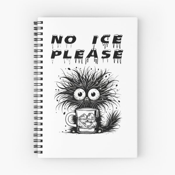 Item preview, No Ice Please Funny Cat Ice Out  Humor Anti Ice Men Women designed and sold by ZANNIX.