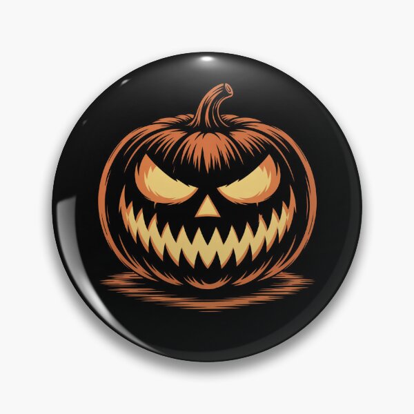 Item preview, Flaming Evil Pumpkin Face designed and sold by flagylART.