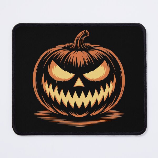 Item preview, Flaming Evil Pumpkin Face designed and sold by flagylART.