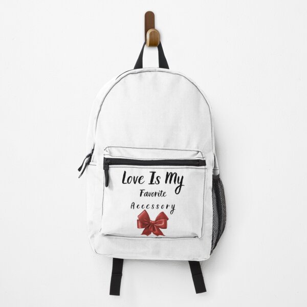 Item preview, Love Is My Favorite Accessory – Minimal Heart / Bow Design designed and sold by FreshLineArts.