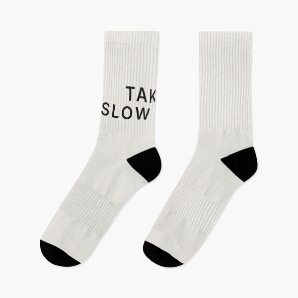Item preview, Take It Slow Today – Calm Minimal Quote Text Design designed and sold by PixelPlush.