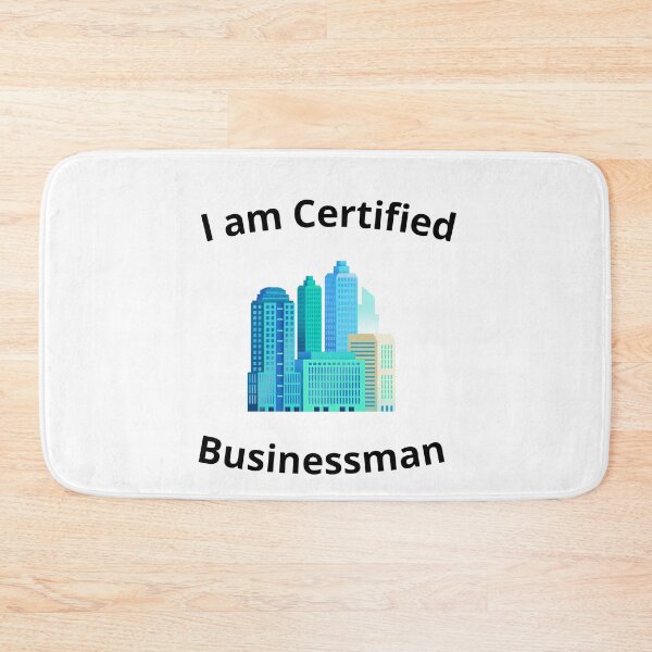 Item preview, I am Certfied businessman designed and sold by AdultHumorCo.