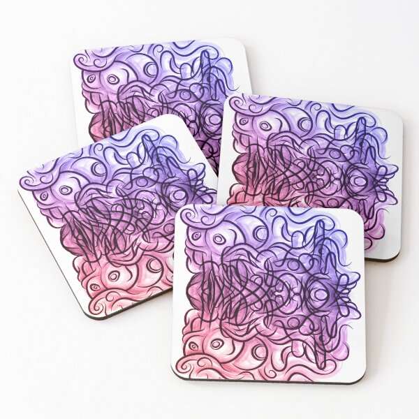 Item preview, Colorful Sketch #03C designed and sold by liquid-print.