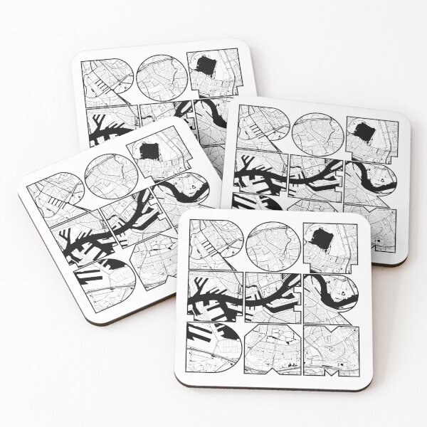 Item preview, Rotterdam city map graphic designed and sold by MO-KO Studio.