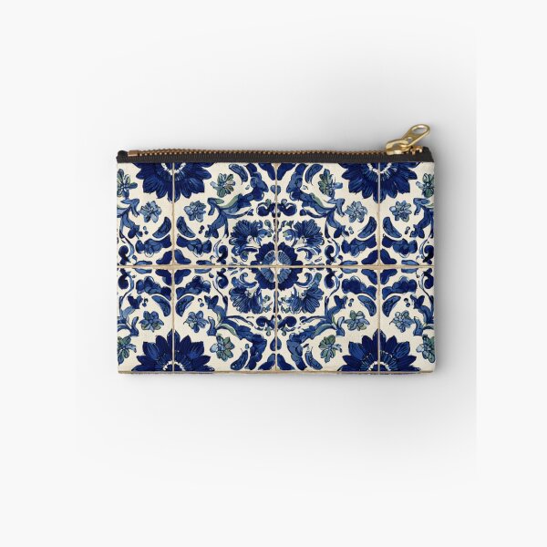 Item preview, Royal Delft Blue Floral Hand Painted Pattern designed and sold by GrinGalore.