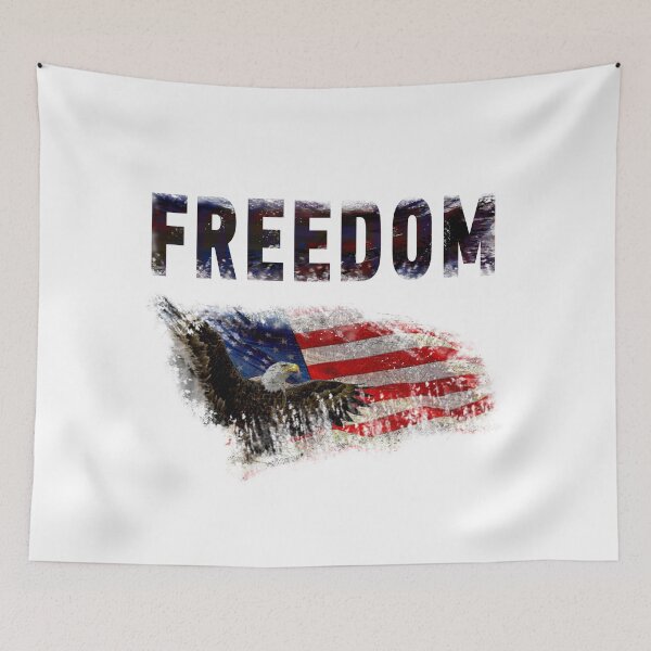 Item preview, freedom USA Flag designed and sold by veibone.