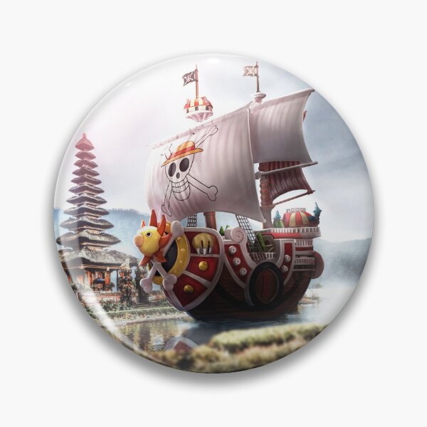 Item preview, The Thousand Sunny Straw Hat Pirates Ships in bali nusantara Digital Artwork full colour designed and sold by sabartgunpla.