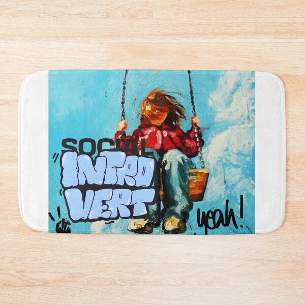 Item preview, Introvert Quote Retro Painting Design designed and sold by Unstocks.