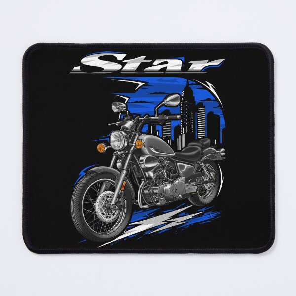 Item preview, Yamaha V-Star 250 2016 (Frost Silver) for Motorcycle Riders designed and sold by MotoApparelHub.