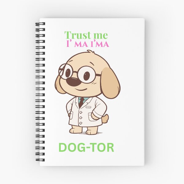 Item preview, Trust Me I’m a Dogtor – Funny Dog Doctor Cartoon Design designed and sold by LUV PAWSIA.