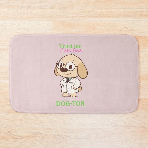 Item preview, Trust Me I’m a Dogtor – Funny Dog Doctor Cartoon Design designed and sold by LUV PAWSIA.