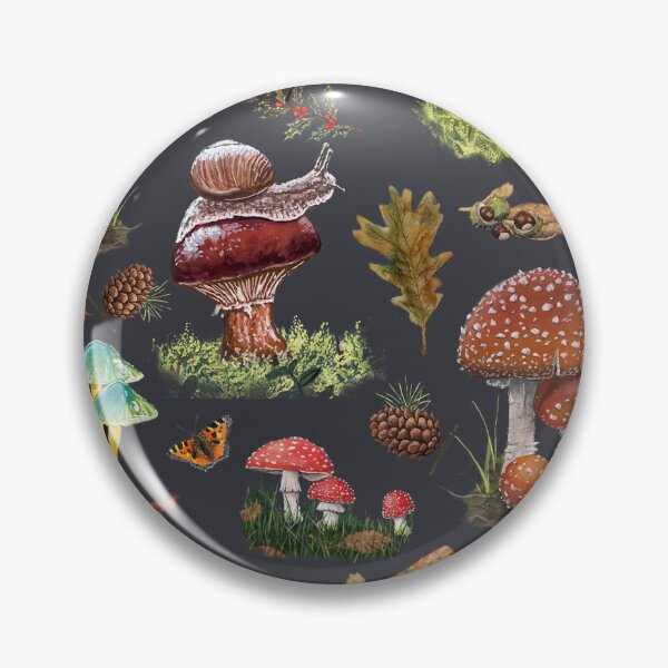 Item preview, Mushroomcore (Grey Background) designed and sold by TheArtery2010.