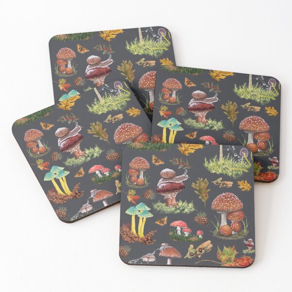 Item preview, Mushroomcore (Grey Background) designed and sold by TheArtery2010.