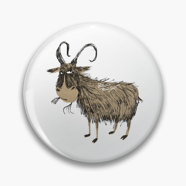 Item preview, Cartoon billy Goat - Bronco designed and sold by Ajforristalart.