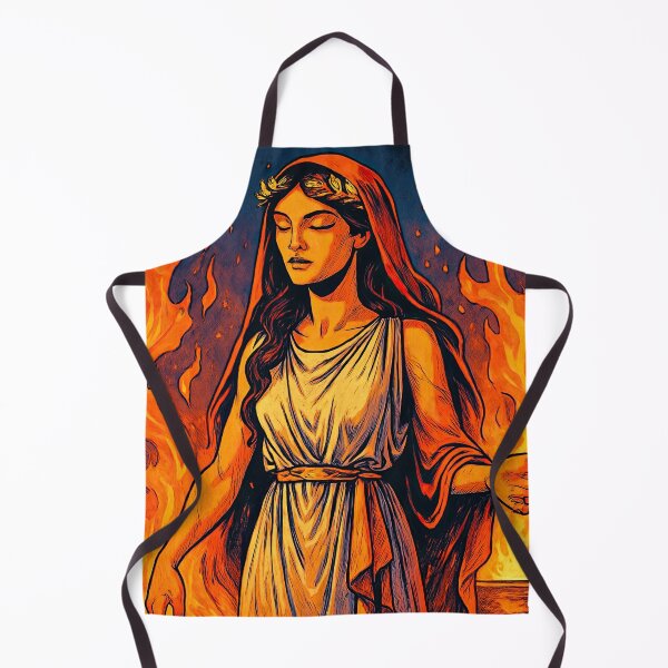 Item preview, Hestia, Greek goddess of the hearth| Comics stylCartoone - designed and sold by ComicsFactory.