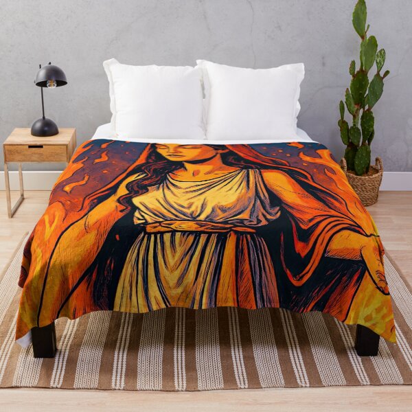 Item preview, Hestia, Greek goddess of the hearth| Comics stylCartoone -  designed and sold by ComicsFactory.