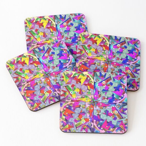 Item preview, Triangle Texture #14B - Sharp-Angle Faces designed and sold by liquid-print.