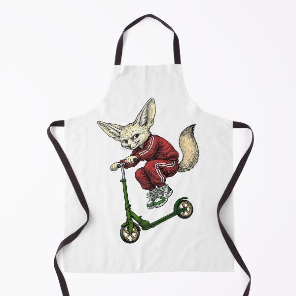 Item preview, Fennec on a scooter designed and sold by krabbaraban.
