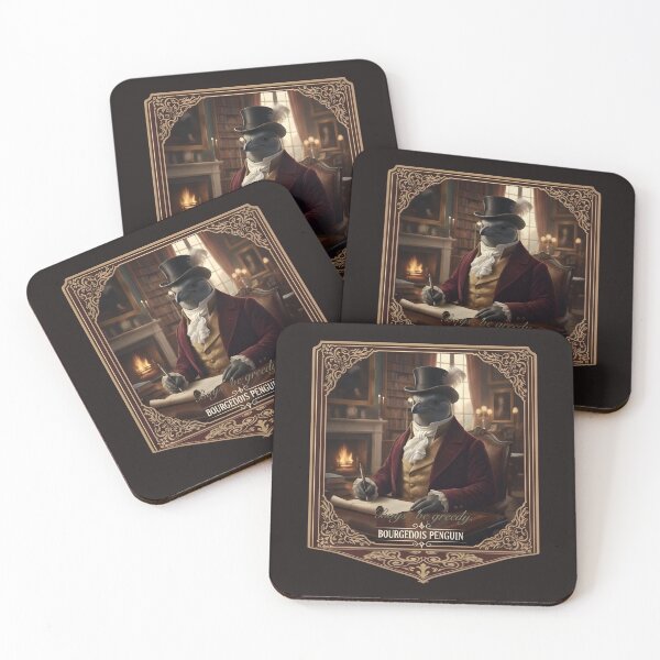 Item preview, Bourgeois Penguin: The Aristocratic Count - Vintage Style Art designed and sold by Jchan24.