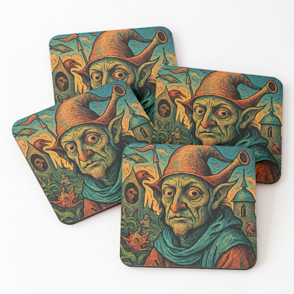 Item preview, Hieronymus Bosch, portrait| Comics stylCartoone -  designed and sold by ComicsFactory.