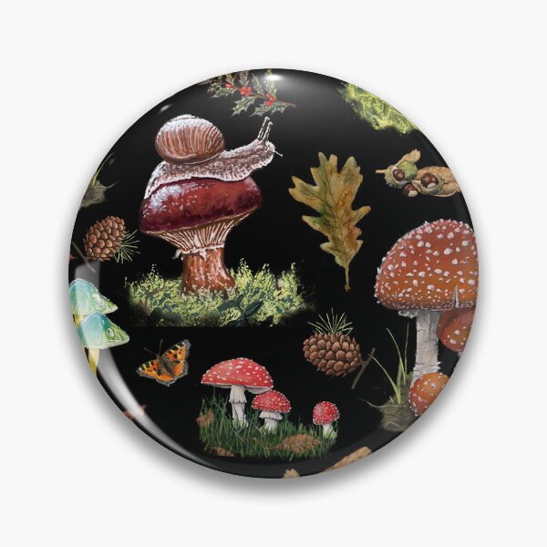 Item preview, Mushroomcore (Black Background) designed and sold by TheArtery2010.
