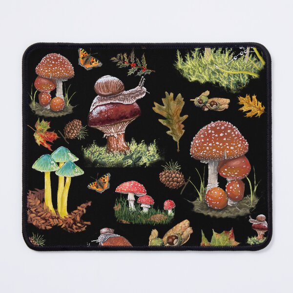 Item preview, Mushroomcore (Black Background) designed and sold by TheArtery2010.