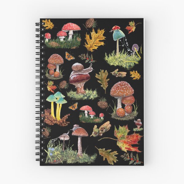 Item preview, Mushroomcore (Black Background) designed and sold by TheArtery2010.