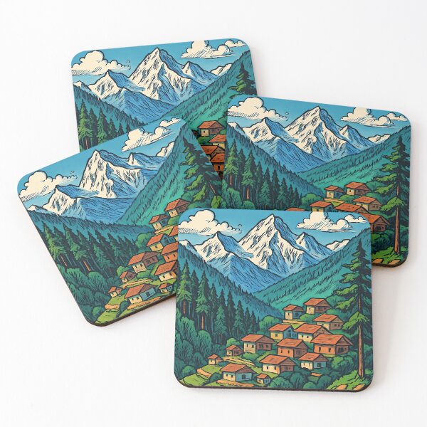 Item preview, Himachal Pradesh | Comics stylCartoone -  designed and sold by ComicsFactory.