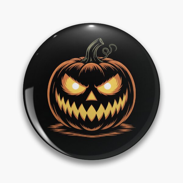 Item preview, Flaming Evil Pumpkin Face designed and sold by flagylART.