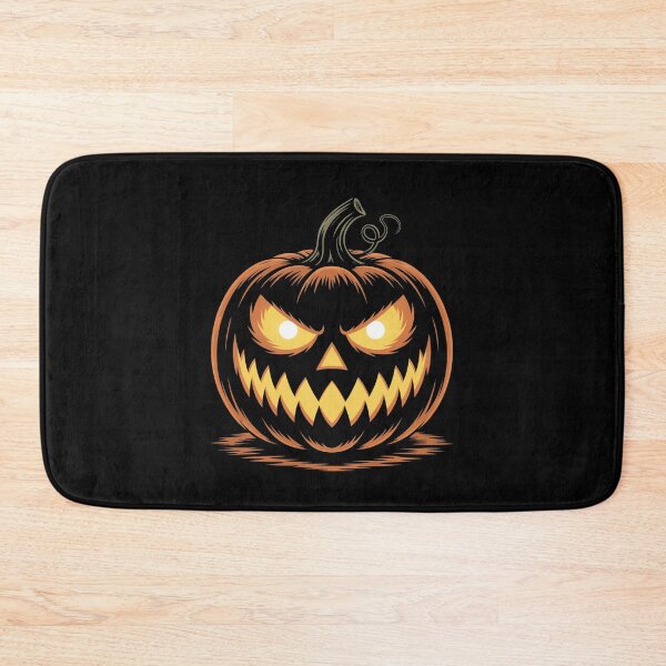 Item preview, Flaming Evil Pumpkin Face designed and sold by flagylART.
